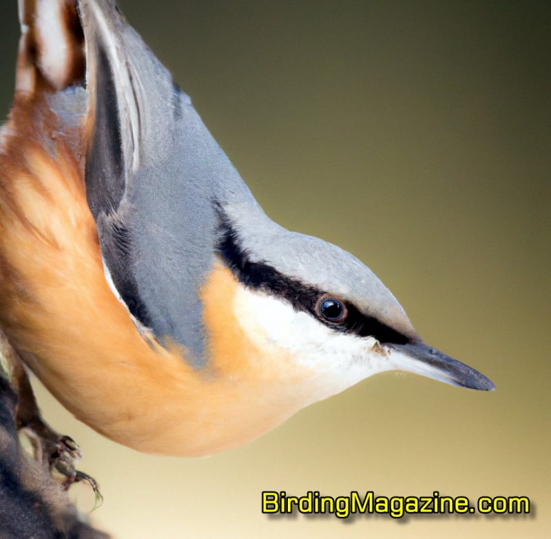 Feathers of the Forest: Up Close with the Eurasian Nuthatch